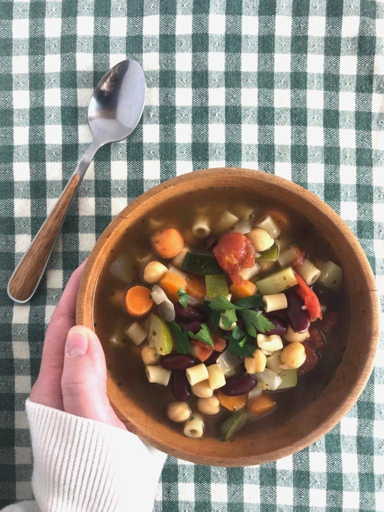 Alisha's minestrone soup is going to be your new favorite soup - I promise!